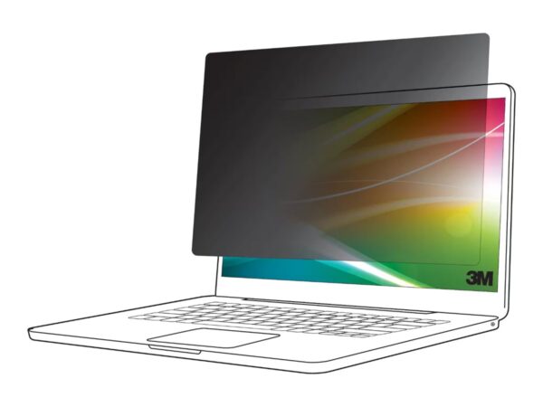 3M Bright Screen Privacy Filter for Dell Multi-line Laptops 13.4p 16:10 aspect ratio