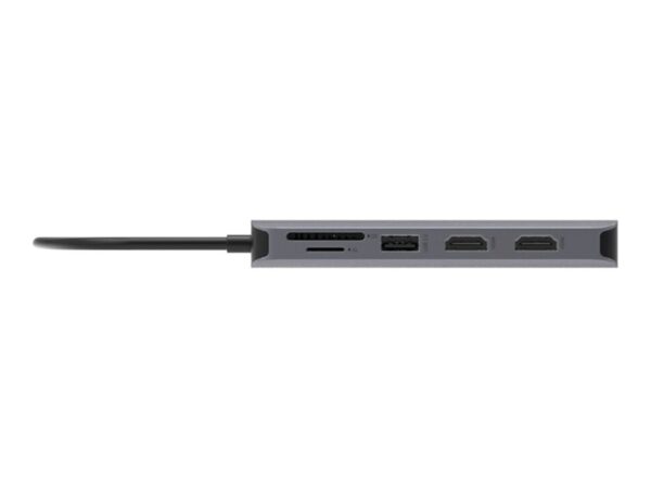 ACER 12-IN-1 TYPE-C DONGLE 2xUSB3.2 2xUSB2.0 2xHDMI DisplayPort Type C PowerDelivery SD Card reader TF Card reader 1000M Ethernet