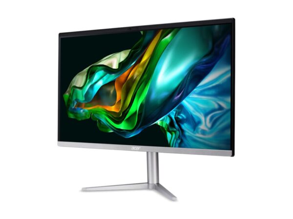 ACER Aspire C24-1300 AMD Ryzen 5 7520U 23.8p FHD 8Go DDR5 512Go SSD AMD Radeon GCN W11H Black Silver Foot