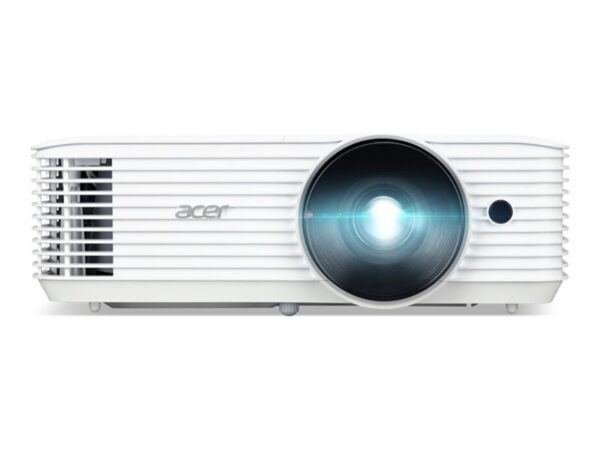 ACER H5386BDi DLP 720p 1280×720 16:9 4500 ANSI Lumen 20.000:1 35DB HDMI VGA RCA USB A wireless projection white