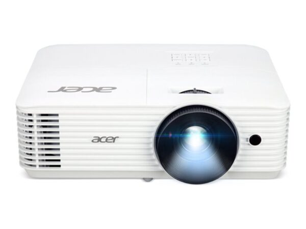 ACER H5386BDi DLP 720p 1280×720 16:9 4500 ANSI Lumen 20.000:1 35DB HDMI VGA RCA USB A wireless projection white