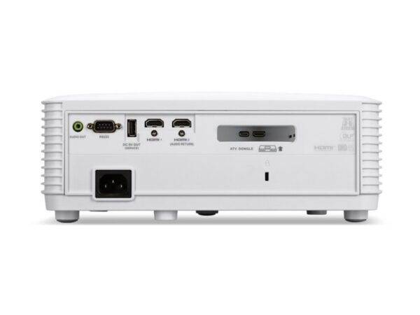 ACER HL6810ATV Laser Projector 4.000Lm 50.000:1 4K UHD 3.840×2.160 16:9 tive 4:3 Supported Zoom Optique 1.3X