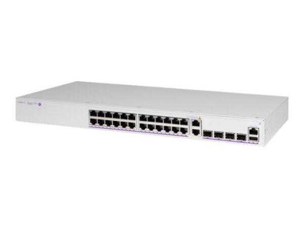 ALCATEL-LUCENT ENTERPRISE OS6360-P24 GigE fixed chassis 24 RJ-45 PoE 10 100 1G BaseT