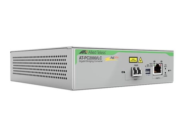 ALLIED 10/100/1000TX to 1000 Base SX MM LC PoE + Media Converter