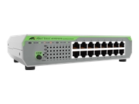 ALLIED 16-port 10/100TX unmanaged switch with internal PSU EU Power Cord