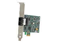 ALLIED 1x100BaseFX/SC PCI-Express NIC including standard and low profile mounting angle