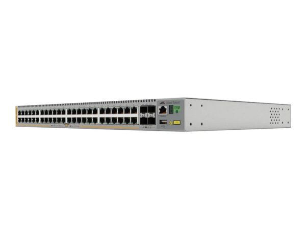 ALLIED 48-port 10/100/1000T stackable switch 4 SFP+ ports 2 fixed power supplies