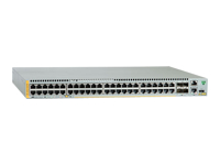 ALLIED 48×10/100/1000BASE-TX ports 2x SFP+ ports 2x SFP+/Stack ports 1x Expansion module and dual hotswap PSU bays
