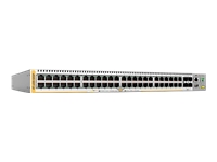 ALLIED 48port 10/100/1000T PoE+ 4port 100/1000X SFP L3 switch 1 Fixed AC power supply EU Power Cord