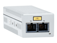 ALLIED Desktop Mini Media Converter 100TX to 100FX LC Connector