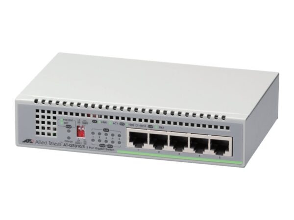 ALLIED GS910 Series – Unmanaged Layer 2 Gigabit SmartSwitches