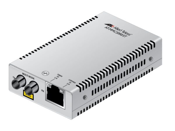 ALLIED Mini Media Converter 10/100/1000T to 1000BASE-SX MM ST Connector