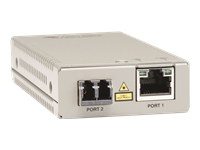 ALLIED TAA 10/100TX to 100FX/LC MM Media Rate Converter Multi-region PSU