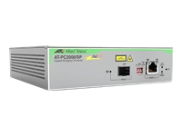 ALLIED TAA Federal 10/100/1000T to 100X/1000X SFP POE+ Media and Rate Converter Universal PSU