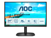 AOC 24B2XHM2 23.8p VA FHD 1920×1080 16:9 3000:1 250cd/m2 75Hz 4ms D-Sub HDMI