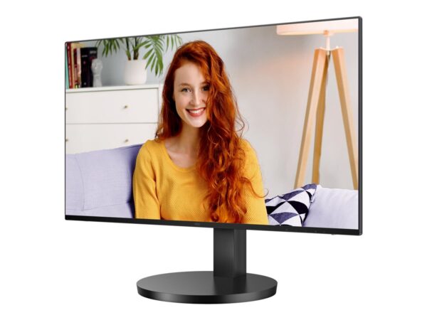 AOC 24B3CF2 – Écran 24″ -1920 x 1080 Full HD (1080p) @ 100 Hz – IPS – 250 cd/m² – 1300:1 – 1 ms – HDMI, USB-C – haut-parleurs – noir