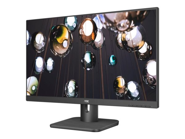 AOC 24E1Q 23.8p – 1920 x 1080 Full HD (1080p) 60 Hz – IPS – 250 cd/m2 – 1000:1 – 5 ms – HDMI, VGA, DisplayPort – haut-parleurs
