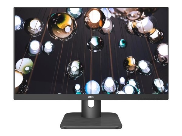 AOC 24E1Q 23.8p – 1920 x 1080 Full HD (1080p) 60 Hz – IPS – 250 cd/m2 – 1000:1 – 5 ms – HDMI, VGA, DisplayPort – haut-parleurs