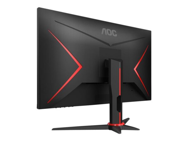 AOC 24G2ZU/BK 23.8p TN Flat FHD 1920×1080 240Hz 1ms GtG FreeSync Premium USB HUB SPEAKERS DP 2xHDMI VESA 100×100 GAMING LINE