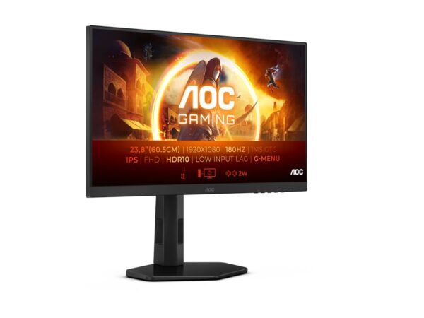 AOC 24G4X 23.8p Gaming Monitor FreeSync 1920×1080 1ms HDMI DP Black