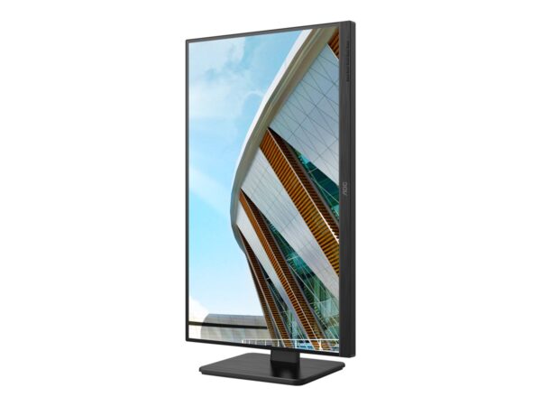 AOC 24P2QM 24 » Ecran 1920 x 1080 Full HD (1080p) @ 75 Hz – VA – 300 cd/m² – 3000:1 – 4 ms – HDMI, DVI, DP, VGA – haut parleur