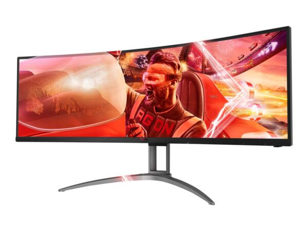 AOC AG493UCX2 49p Curved VA 32:9 DQHD 5120×1440 165Hz 550 cd/m2 1ms HDMI2.0x3 DP USB type C with DO USB3.2×3