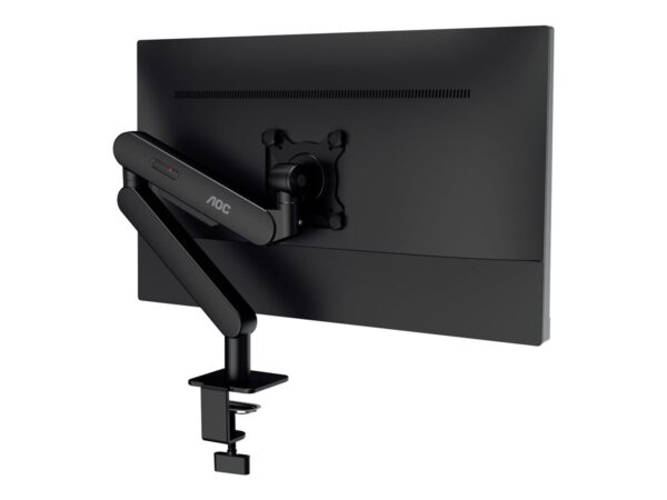 AOC AM400 bras réglable – pour écran plat – alliage d’aluminium – noir – Taille d’écran : 17″-34″ – montrable sur bureau