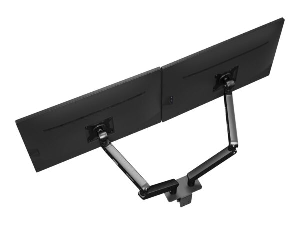 AOC AM420 bras pour – pour 2 écrans LCD / plasma – pour bureau – alliage d’aluminium – noir – Taille d’écran :17″-34″