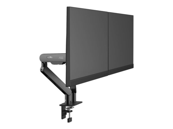 AOC AM420 bras pour – pour 2 écrans LCD / plasma – pour bureau – alliage d’aluminium – noir – Taille d’écran :17″-34″