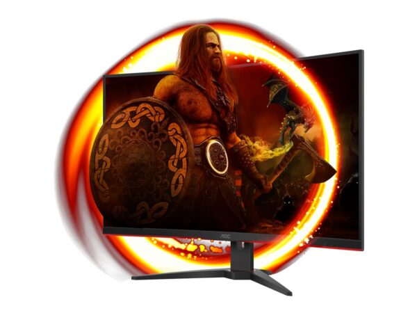 AOC C32G2ZE/BK 31.5p LCD MONITOR HDMI DisplayPort