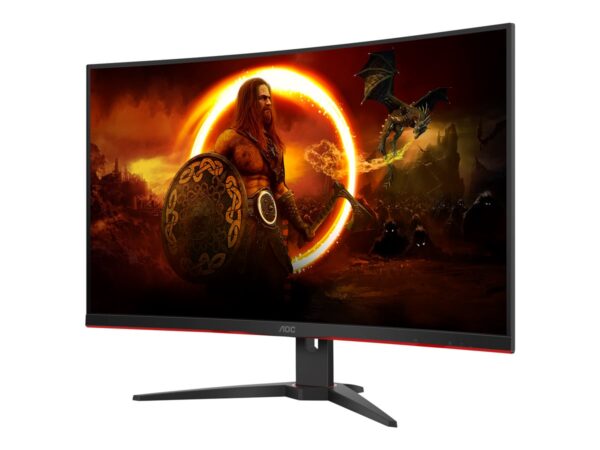 AOC C32G2ZE/BK 31.5p LCD MONITOR HDMI DisplayPort