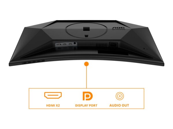 AOC CQ27G4X 27p 2560×1440 0.5ms 2xHDMI DP Black/Grey