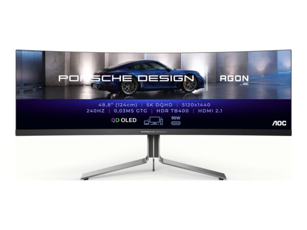 AOC PD49 AGON 48.8p 5120×1440 VA 165Hz 2xHDMI DP