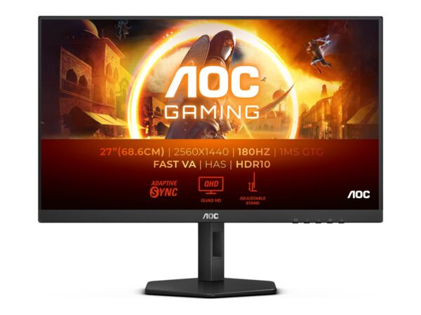 AOC Q27G4XN 27p 2560×1440 0.5ms 2xHDMI DP Black/Grey