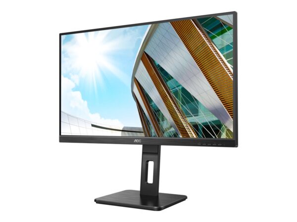 AOC Q27P2Q 27p 2560×1440 QHD IPS 300cd/m2 1000:1 4ms HDMI VGA DisplayPort haut-parleurs noir