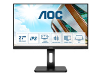 AOC Q27P2Q 27p 2560×1440 QHD IPS 300cd/m2 1000:1 4ms HDMI VGA DisplayPort haut-parleurs noir