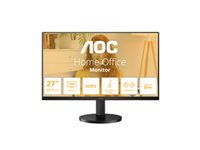 AOC U27B3AF 27p UHD 3840×2160 60Hz HDR10 HDMI 2.0 DisplayPort 1.4 black