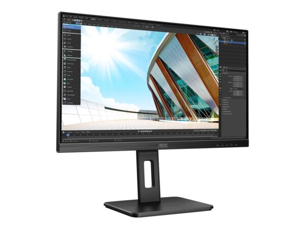 AOC U27P2 27p UHD 4K Monitor USB VGA DVI HDMI