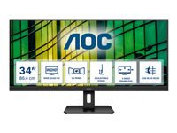 AOC U34E2M 34p Monitor HDMI DisplayPort USB