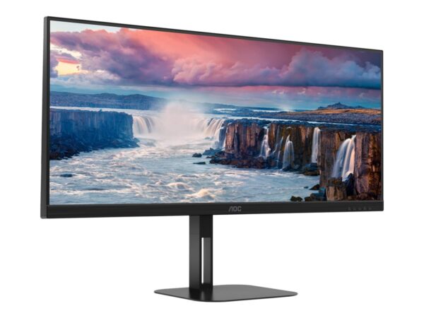 AOC U34V5C/BK 34p VA WQHD display 3440×1440 21:9 4ms 300cd/m2