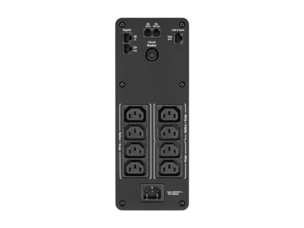 APC Back UPS Pro BR 1600VA Sinewave 8 Outlets AVR LCD interface