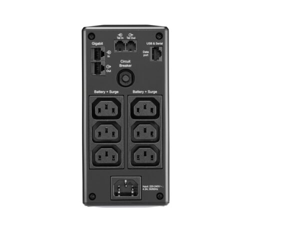 APC Back UPS Pro BR 900VA 6 Outlets AVR LCD Interface