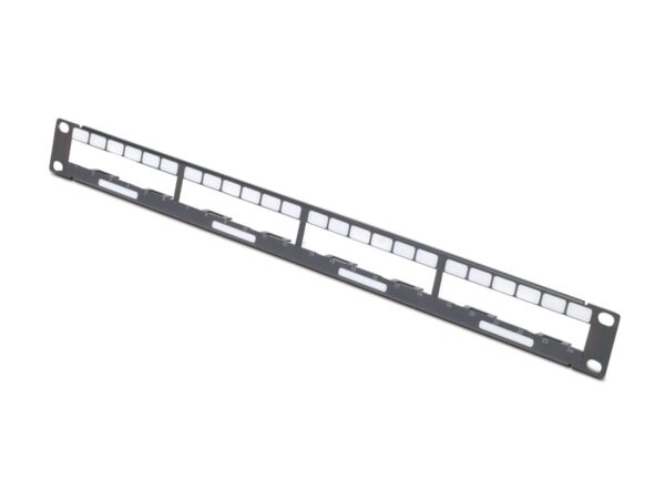 APC Data Distribution 1U Panel Holds 4 each Data Distribution Cables for a Total of 24 Ports