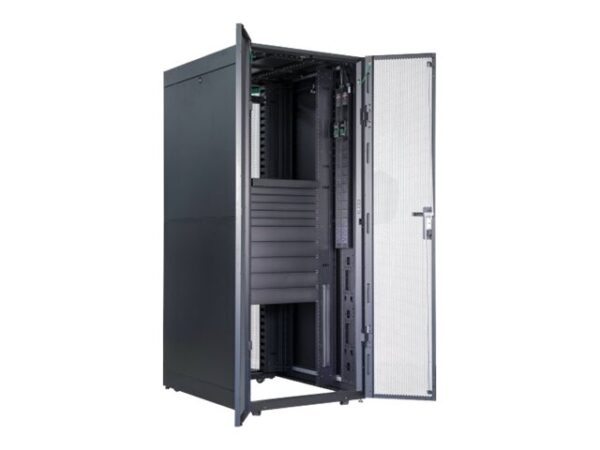 APC Easy Rack 42Ux800x1000 Roof/Side panel/castors/feet No Bottom 4 Brackets black