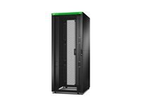 APC Easy Rack 42Ux800x800 Roof/Side panel/castors/feet No Bottom 4 Brackets black