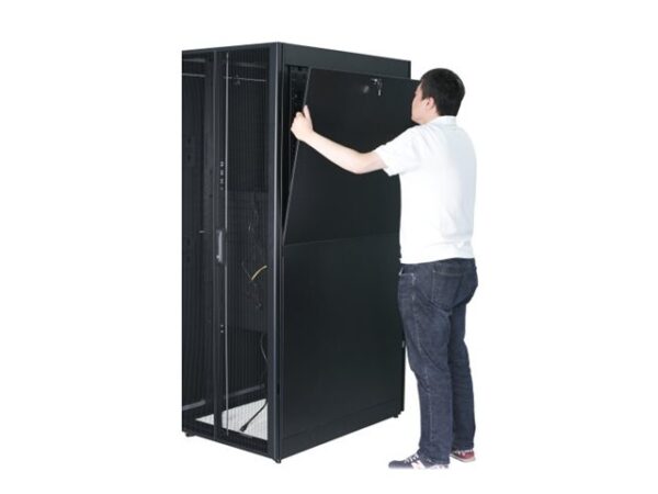 APC Easy Rack 48Ux600x1200 Roof/Side panel/castors/feet No Bottom 4Brackets black