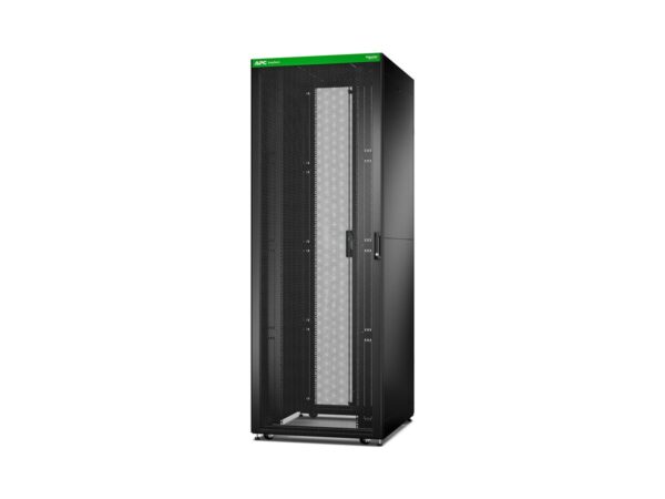 APC Easy Rack 48Ux800x1000 Roof/Side panel/castors/feet No Bottom 4Brackets black