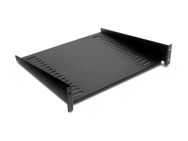 APC ETAGERE NOIRE FIXE 19 NETSHELTER POUR EQUIPEMENTS LEGERS MAXI 23 KG RACK 2 U