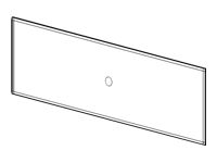 APC HyperPod Roof 6ft Aisle Simple Roof Panel w Cutout 600mm