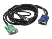 APC Integrated Rack LCD/KVM USB Cable – 10ft 3m